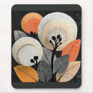 Night Bloom on the Red Planet #1 Mouse Pad