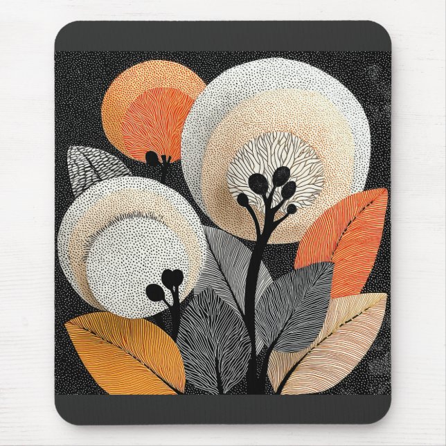 Night Bloom on the Red Planet #1 Mouse Pad (Front)