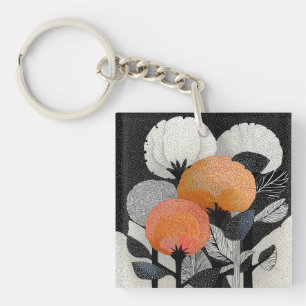 Night Bloom on the Red Planet #2 Key Ring