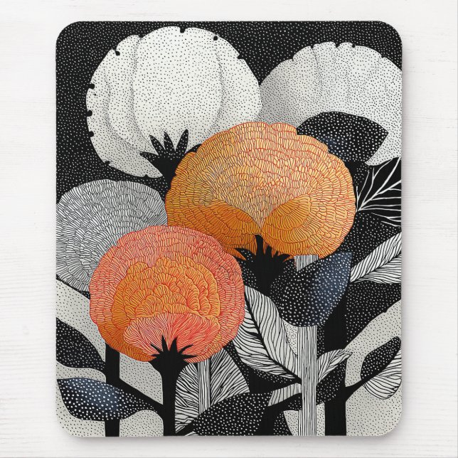 Night Bloom on the Red Planet #2 Mouse Pad (Front)