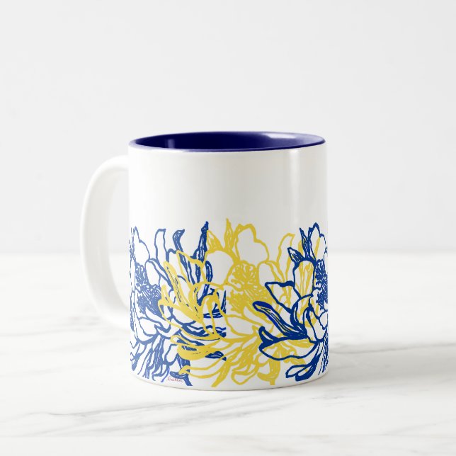 Night Blooming Cereus Coffee Mug (Front Left)
