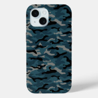 Night Blue Camo Camouflage