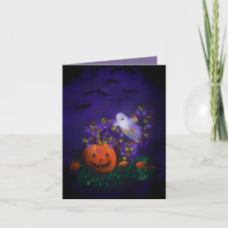 "Night Bright" Halloween Thank You Card