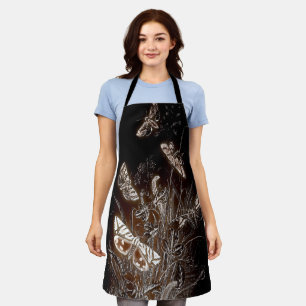 Night Butterflies Apron