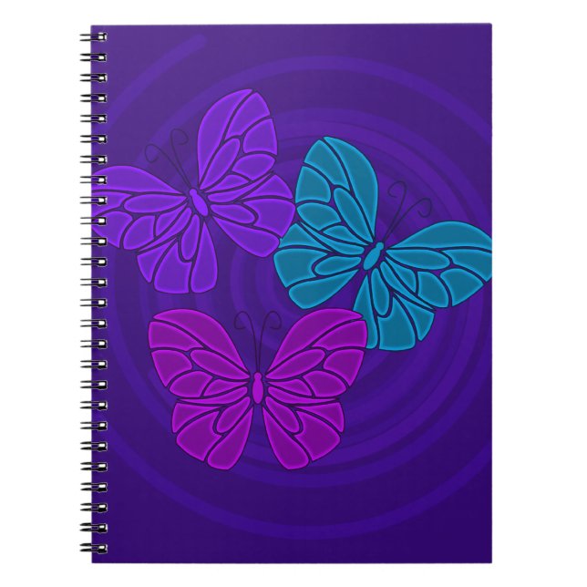 Night butterflies Notebook (Front)