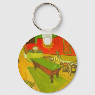 Night Cafe by Vincent van Gogh Key Ring