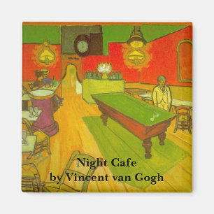 Night Cafe by Vincent van Gogh Magnet