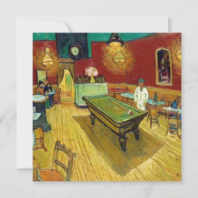 Night Cafe - Vincent van Gogh Painting Art Card (Front)