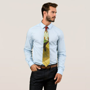 Night Cafe - Vincent van Gogh Painting Art Tie