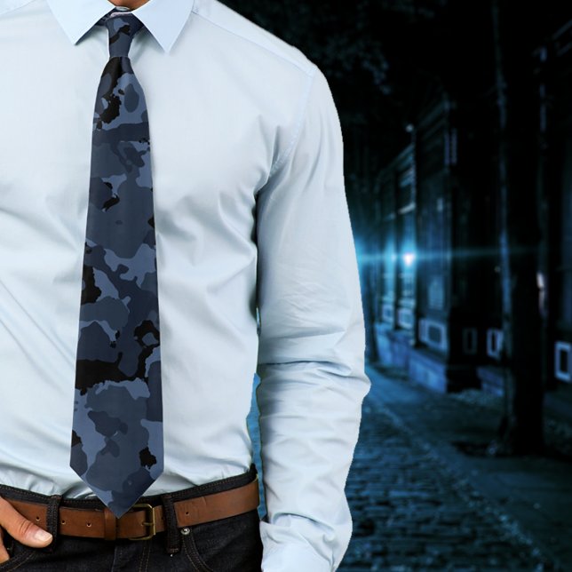 Night Camo Tie (Creator Uploaded)