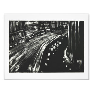 Night Canal Photo Print