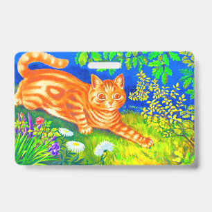 Night Cat ID Badge
