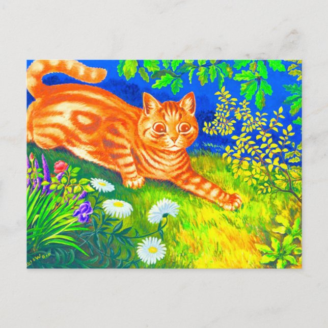 Night Cat Postcard (Front)