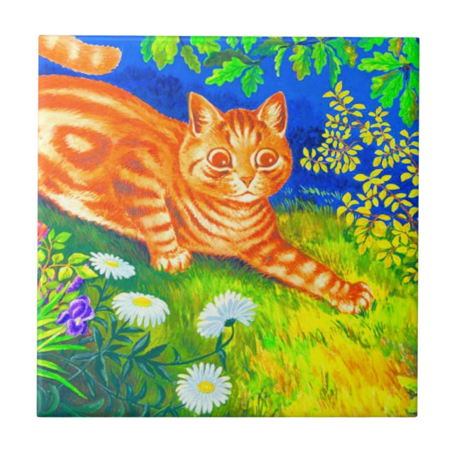 Night Cat Tile (Front)