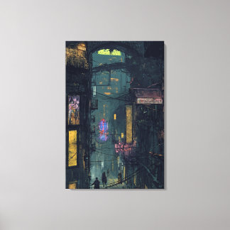 Night City Canvas Print
