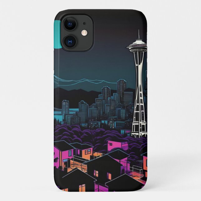 night city Case-Mate iPhone case (Back)