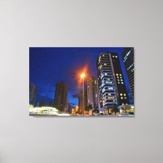 Night City Londrina Canvas Print