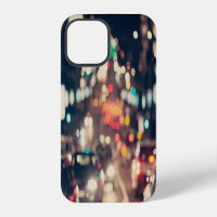 Night City: Retro Blurred Lights.