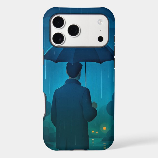 Night City Skyline Case-Mate iPhone Case (Back)