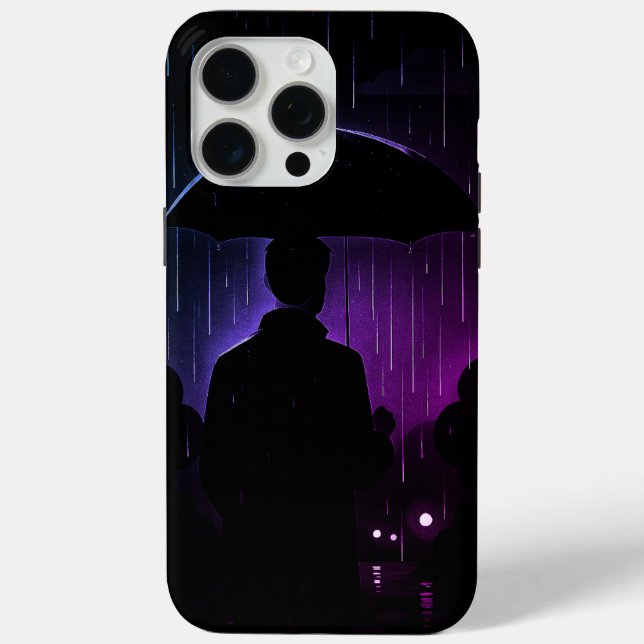Night City Skyline Case-Mate iPhone Case (Back)