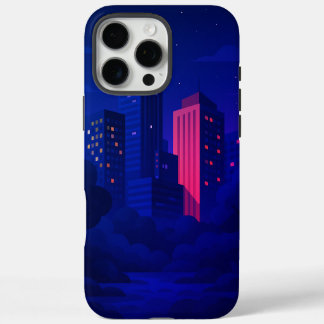 Night City Skyline iPhone 16 Pro Max Case