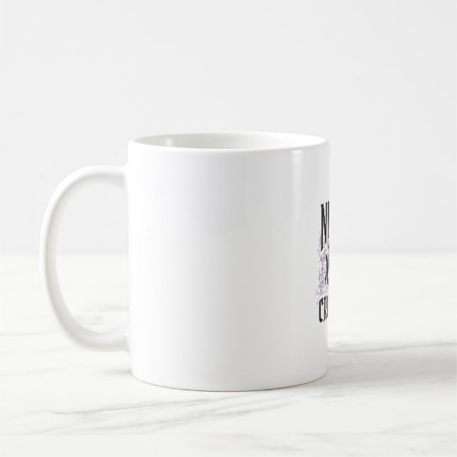 Night Creature Funny Halloween Cat   Coffee Mug (Left)