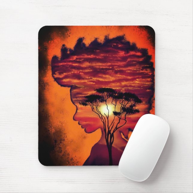 Night Desire - Fantasy Mouse Pad (With Mouse)