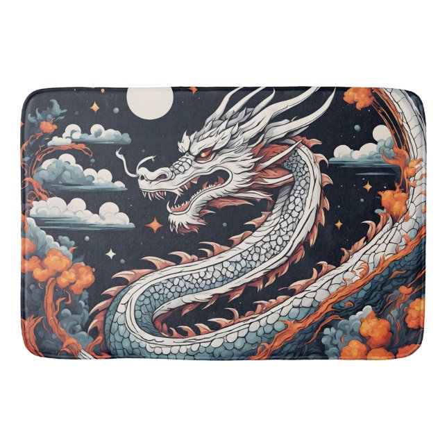 night dragon bath mat (Front)