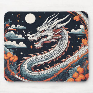 night dragon mouse pad