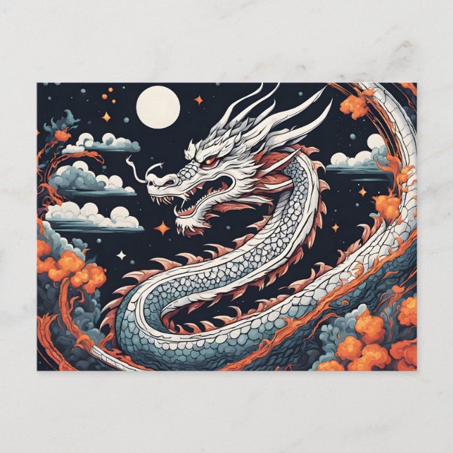 night dragon postcard (Front)