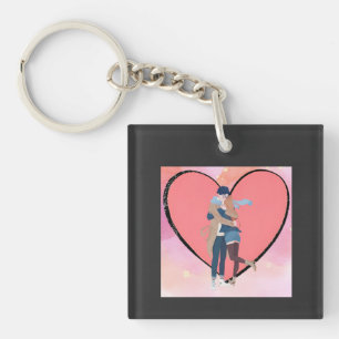 Night Embrace Key Ring