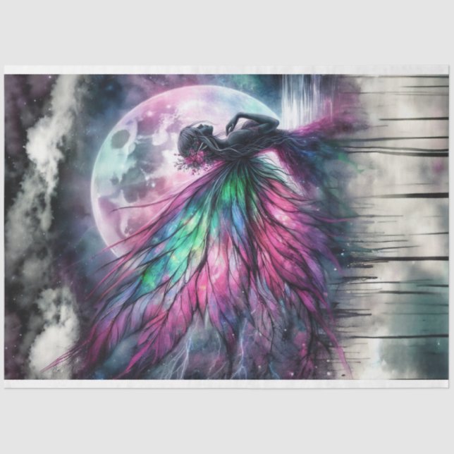 Night Fairy Tissue Paper (Front)