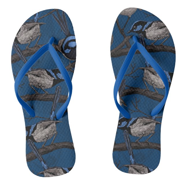 Night fairy wrens jandals (Footbed)