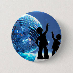 Night Fever 6 Cm Round Badge