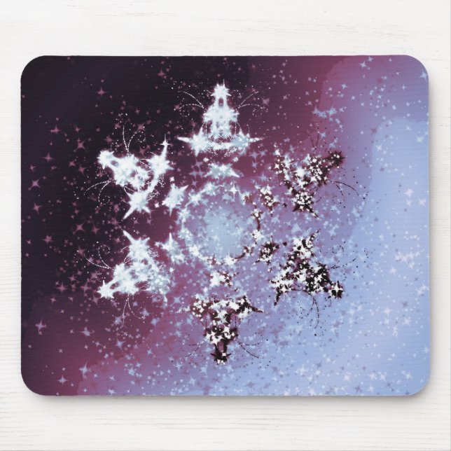 Night Flake Mouse Pad (Front)