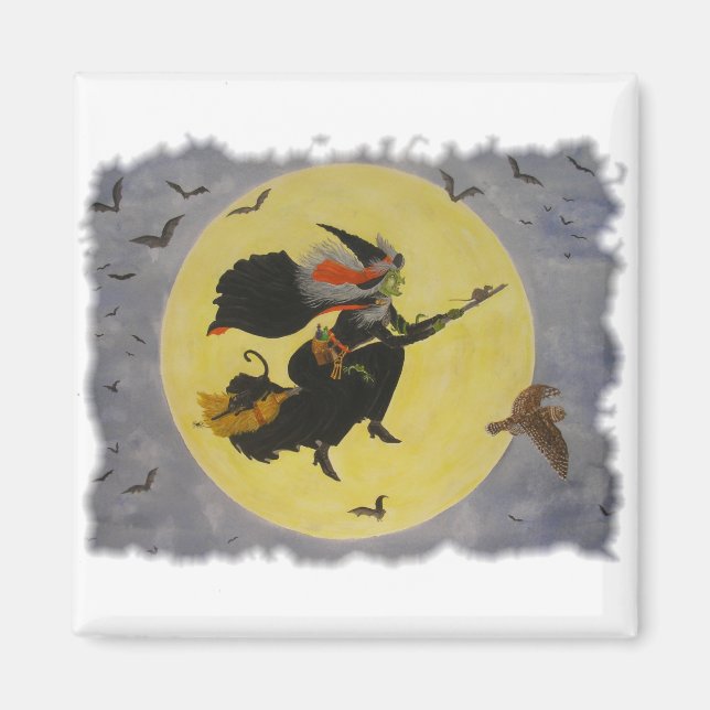 "Night Flight!" Magnet (Front)