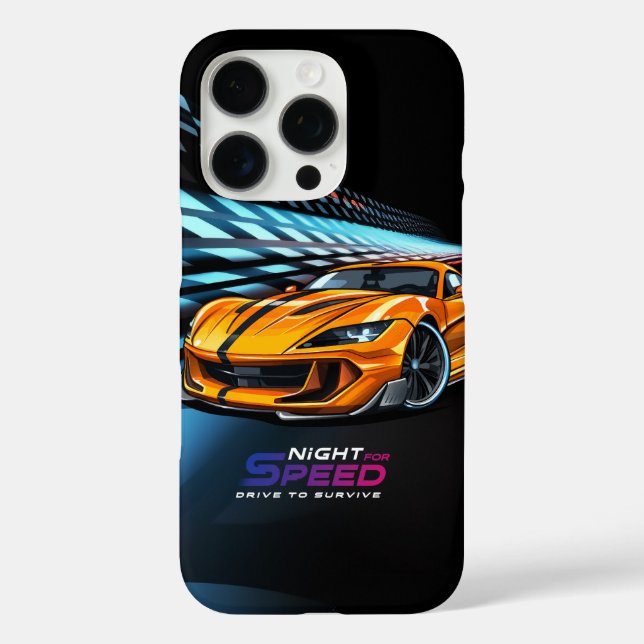 Night for Speed |  Case-Mate iPhone Case (Back)