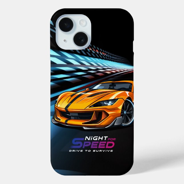 Night for Speed |  Case-Mate iPhone Case (Back)