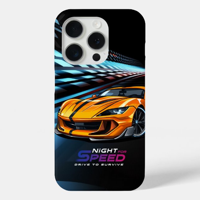 Night for Speed |  Case-Mate iPhone Case (Back)