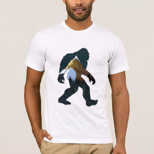 Night Forest Bigfoot T-Shirt