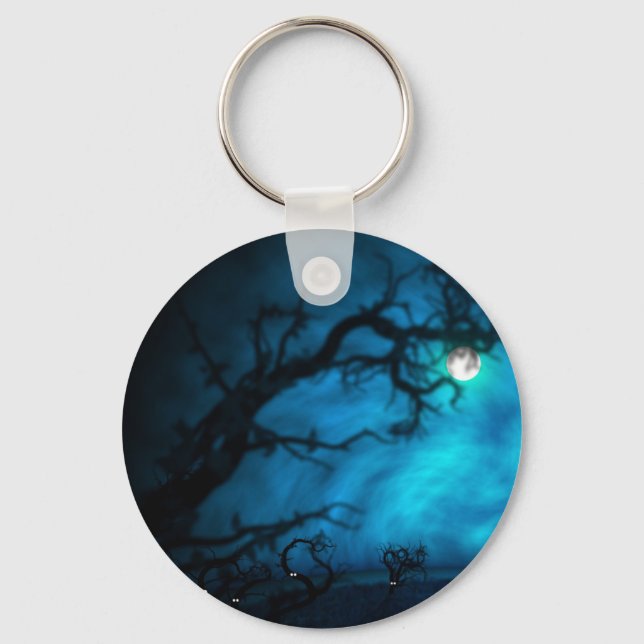 Night Forest Key Ring (Front)