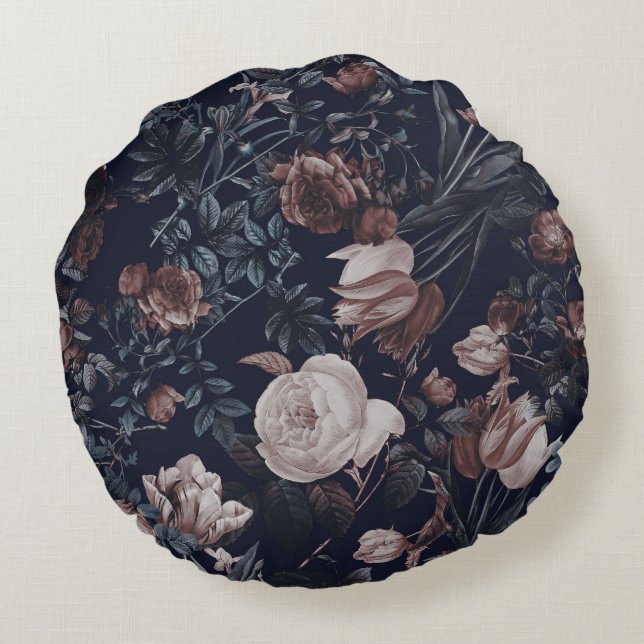 NIGHT FOREST XXI ROUND CUSHION (Back)