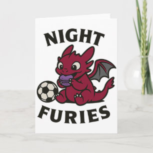 Night Furies Soccer T Shirt Card
