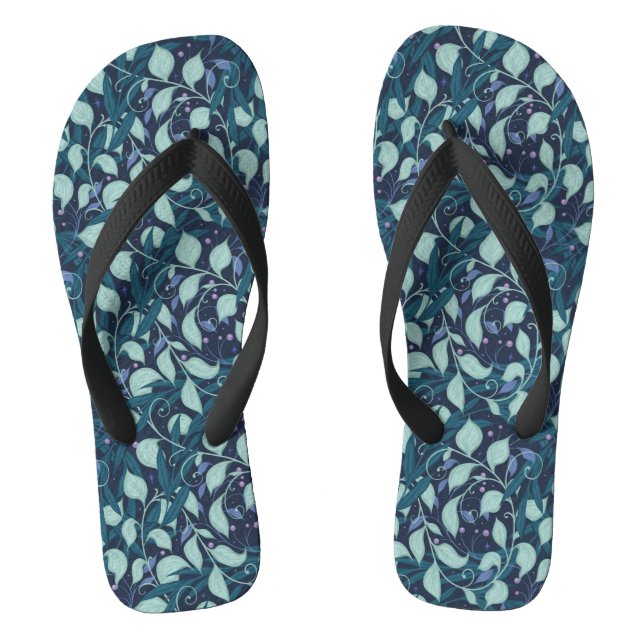 Night garden jandals (Footbed)