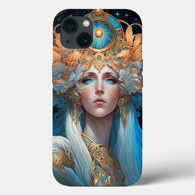 Night Goddess Queen Fantasy Art Case-Mate iPhone Case (Back)