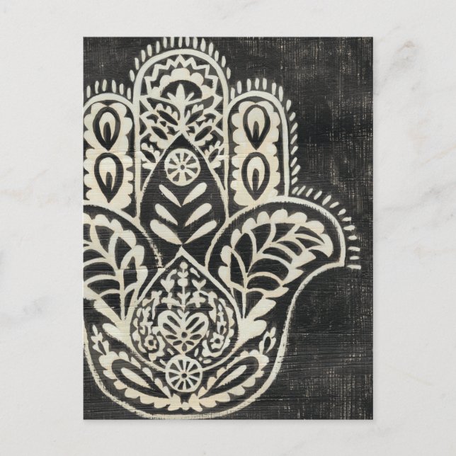 Night Hamsa Postcard (Front)