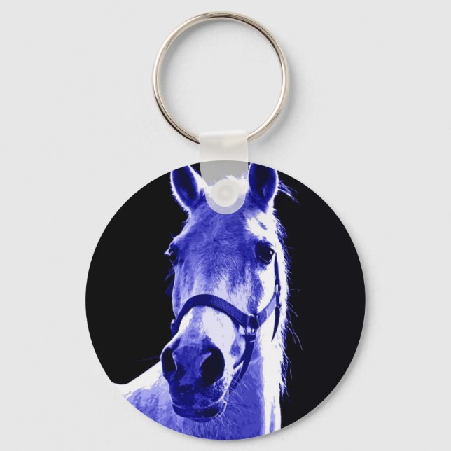 Night Horse Key Ring (Front)