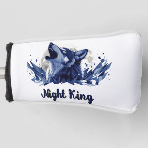 Night King - Howling Wolf with Moon Golf Head Cover
