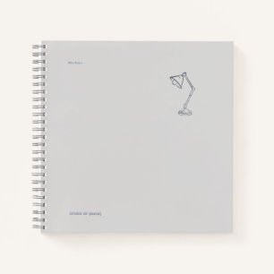 Night Lamp-Midnight Cartographer Notebook