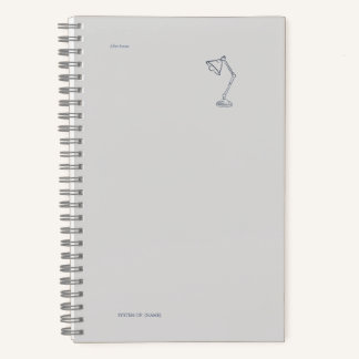 Night Lamp-Midnight Cartographer  Notebook
